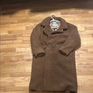 Brown Teddy Coat